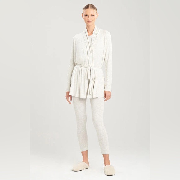 Coming Soon!Natoli NWT Elegant 3Pc Knit Wrap with Tie Closure Top and Legging